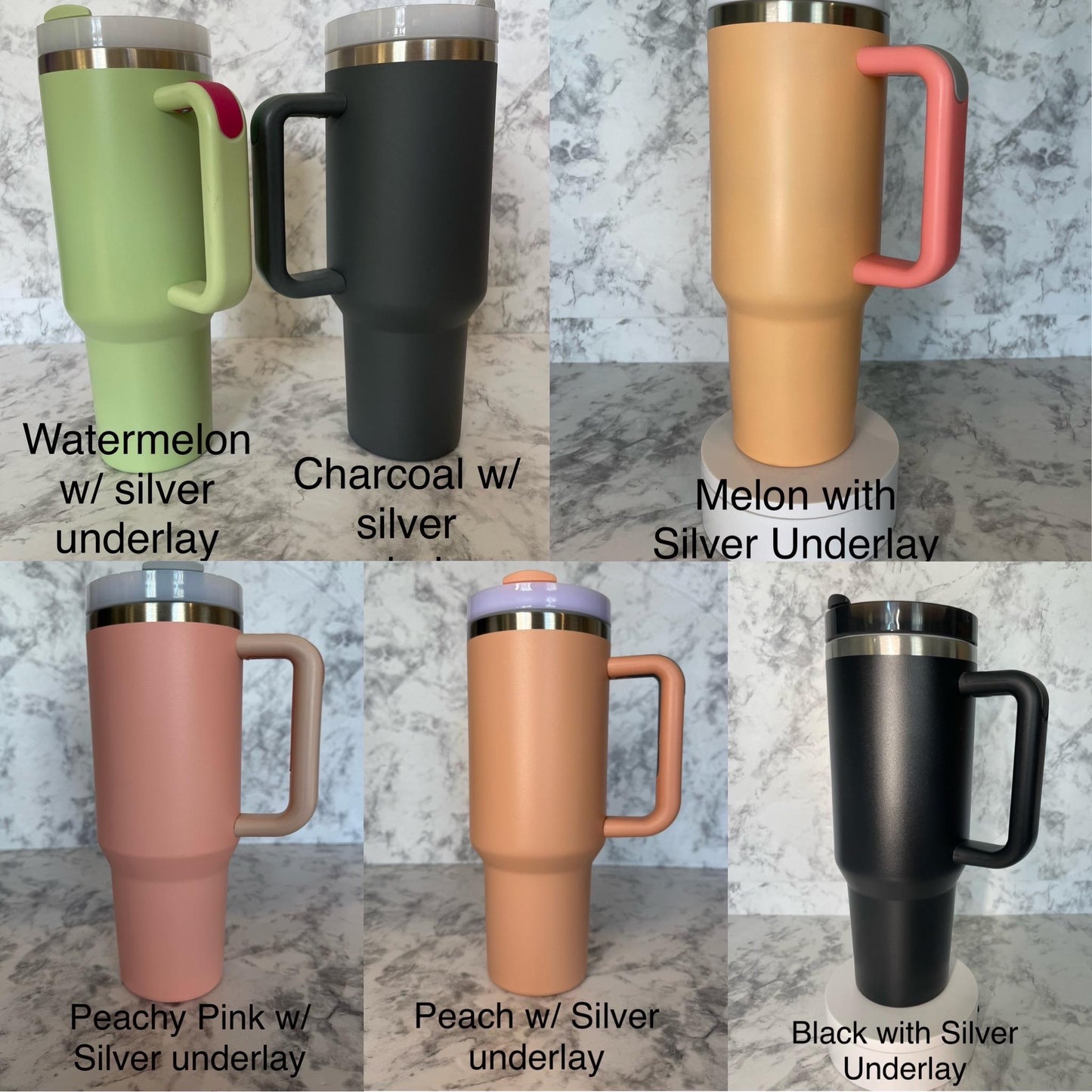 Books and Cats Engraved 40oz Stanley styled Tumbler with various color options