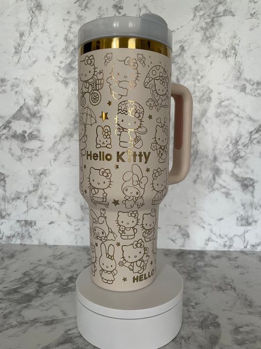Kitty and Friends Tumbler